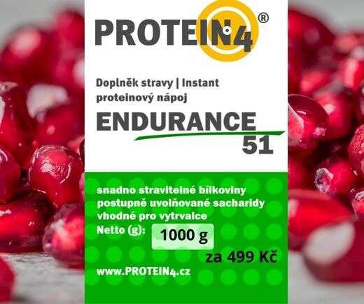 Proteinový nápoj ENDURANCE 51 granátové jablko